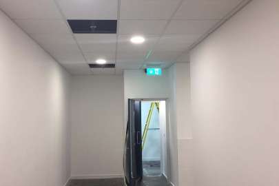 suspended ceilings with lights